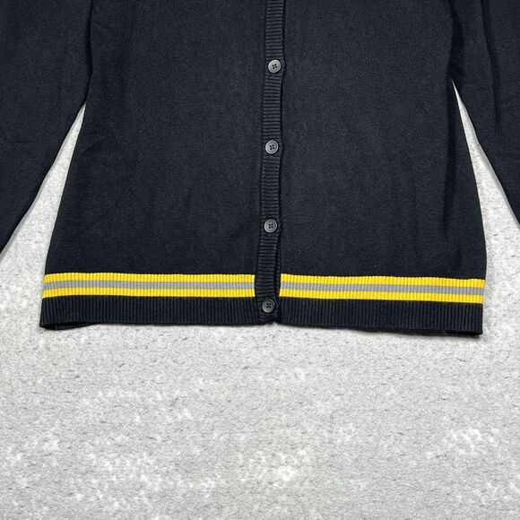 Wizarding World Of Harry Potter Sweater Kids XL Black Gryffindor Crest Cardigan - Picture 4 of 10